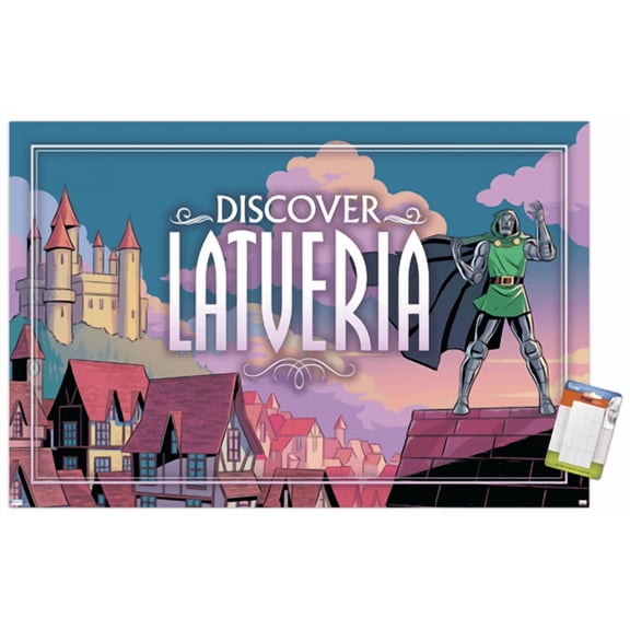 Marvel: Hero Lands - Latveria 2 Wall Poster, 22.375" x 34"