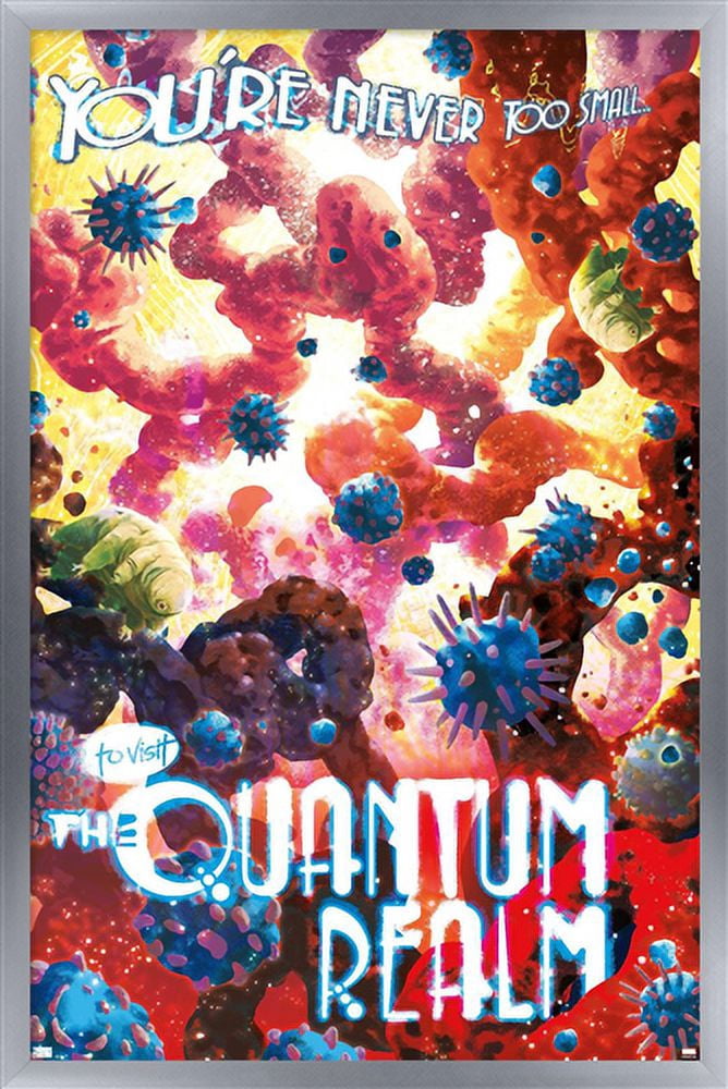 Marvel: Hero Lands - Quantum Realm Wall Poster, 22.375" x 34" Framed