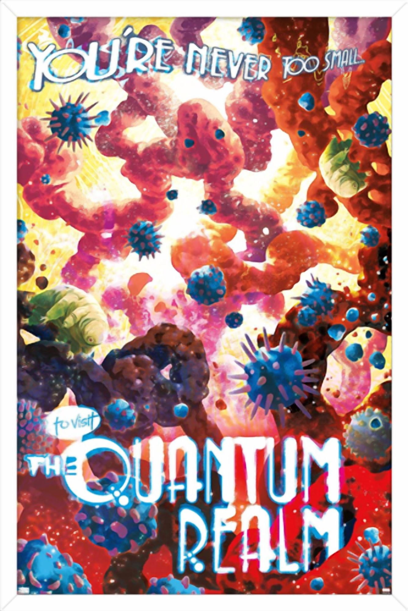 Marvel: Hero Lands - Quantum Realm Wall Poster, 22.375" x 34" Framed