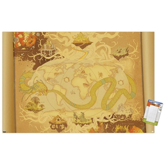 Marvel: Hero Lands - Realms Wall Poster, 22.375" x 34"