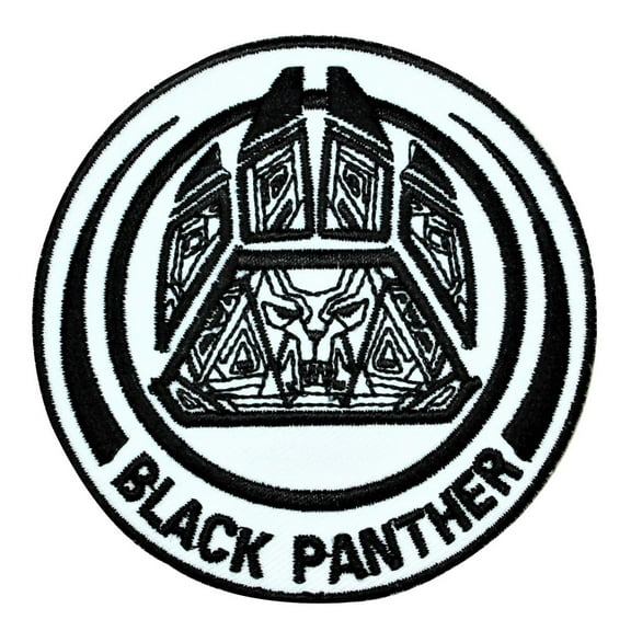 Marvel Comics 'Black Panther' Crest Iron on Patch
