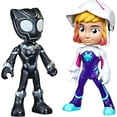 thumbnail image 1 of Marvel Hero Reveal Black Panther & Ghost-Spider Figure 2-Pack (Frustration Free Packaging), 1 of 7