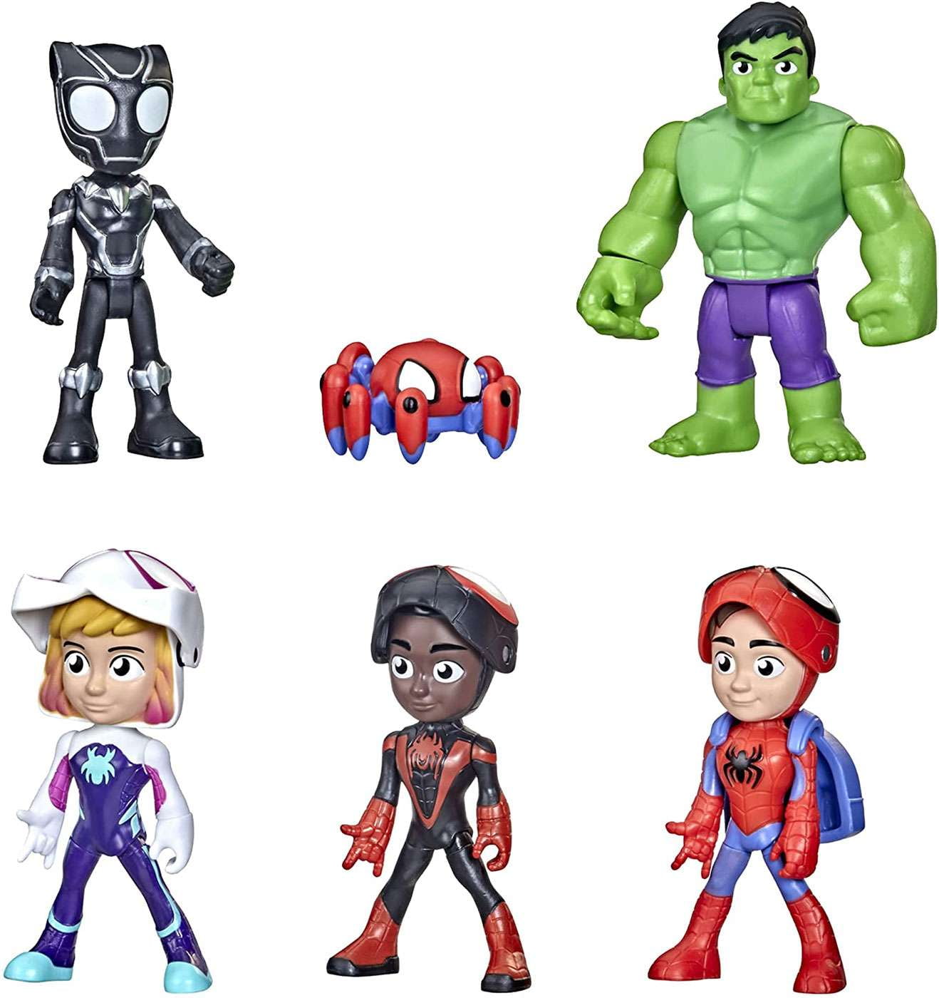 Marvel Hero Reveal Black Panther, Hulk, Ghost-Spider, Miles 