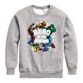 thumbnail image 1 of Marvel - Hero in the Making Boys' Graphic Long Sleeve Fleece Sweatshirt, 1 of 4