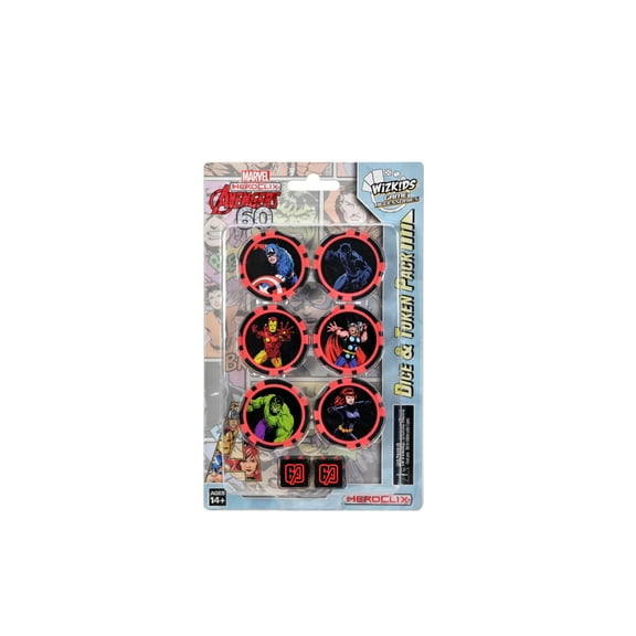 Marvel HeroClix: Avengers 60th Anniversary Dice and Token Pack