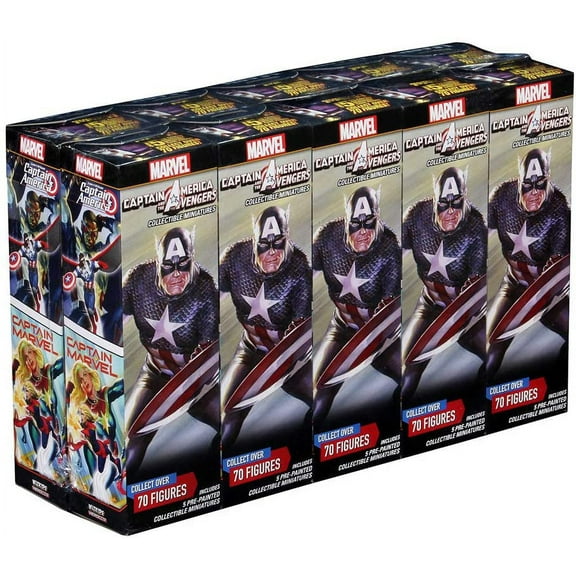 Marvel HeroClix: Captain America and the Avengers Booster Brick
