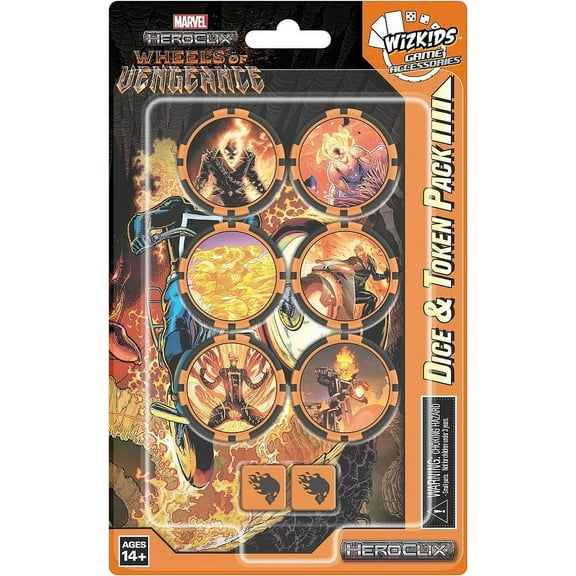 Marvel HeroClix: Wheels of Vengeance Dice and Token Pack