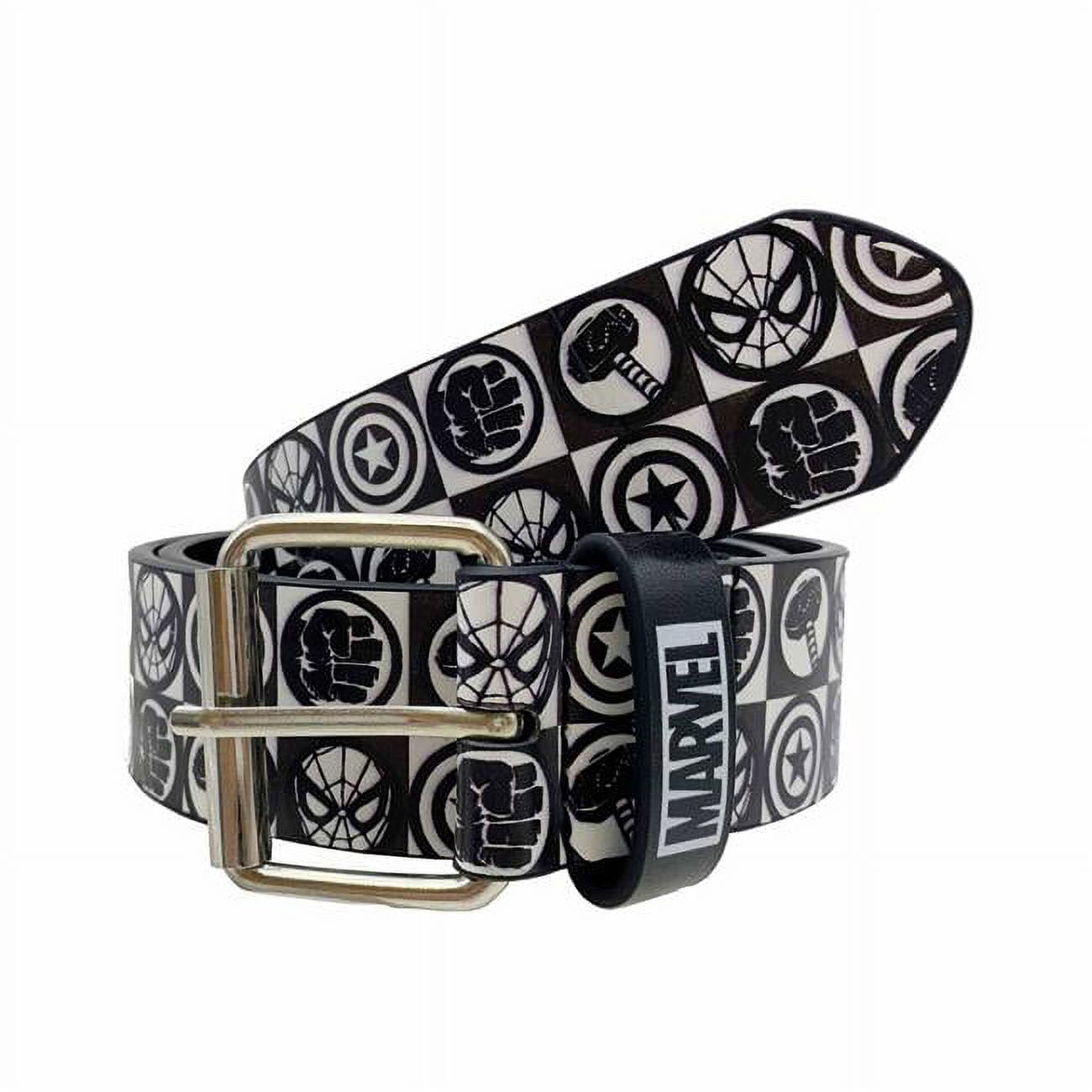 Marvel Heroes & Avengers 854480-m-l Avengers Hero Icons Belt - Medium ...