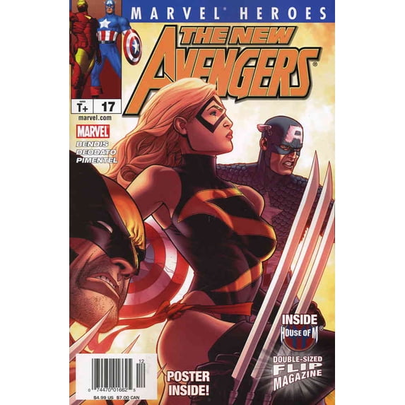 Marvel Heroes Flip Magazine #17 VF ; Marvel Comic Book