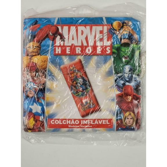 Marvel Heroes Kids Pool Inflatable Mattress Color Varies
