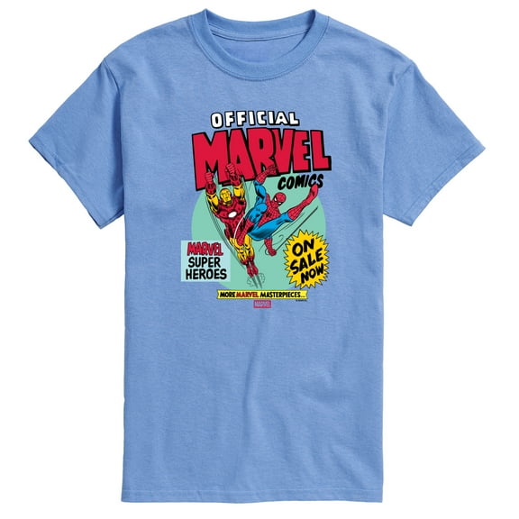 Marvel - Heroes Spider-Man Iron Man - Men's Short Sleeve Graphic T-Shirt