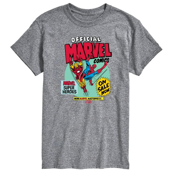 Marvel - Heroes Spider-Man Iron Man - Men's Short Sleeve Graphic T-Shirt