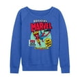 thumbnail image 1 of Marvel - Heroes Spider-Man Iron Man - Women's French Terry Long Sleeve Pullover, 1 of 3