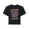 thumbnail image 1 of Marvel - Heroes Vs Villains - Juniors Cropped Graphic T-Shirt, 1 of 5