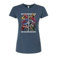 thumbnail image 1 of Marvel - Heroes Vs Villains - Juniors Fitted Graphic T-Shirt, 1 of 5
