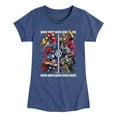 thumbnail image 1 of Marvel - Heroes Vs Villains - Toddler And Youth Girls Fitted Short Sleeve Graphic T-Shirt, 1 of 5