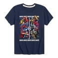 thumbnail image 1 of Marvel - Heroes Vs Villains - Toddler And Youth Short Sleeve Graphic T-Shirt, 1 of 5