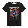 thumbnail image 1 of Marvel - Heroes Vs Villains - Toddler And Youth Short Sleeve Graphic T-Shirt, 1 of 5