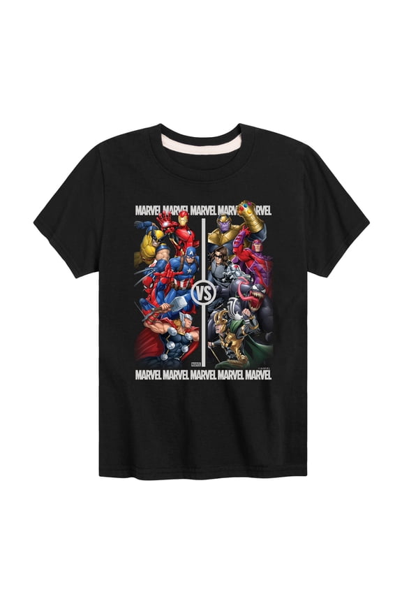- Heroes Vs Villains - Toddler And Youth Short Sleeve Graphic T-Shirt