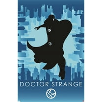 Marvel Heroic Silhouette - Doctor Strange Wall Poster, 22.375" x 34"
