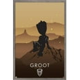 thumbnail image 1 of Marvel Heroic Silhouette - Groot Wall Poster, 14.725" x 22.375", Framed, 1 of 3