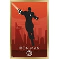 thumbnail image 1 of Marvel Heroic Silhouette - Iron Man Wall Poster, 14.725" x 22.375", Framed, 1 of 3