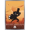 thumbnail image 1 of Marvel Heroic Silhouette - Rocket Raccoon Wall Poster, 22.375" x 34", Framed, 1 of 3