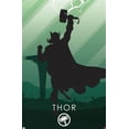 thumbnail image 1 of Marvel Heroic Silhouette - Thor Wall Poster, 22.375" x 34", 1 of 3