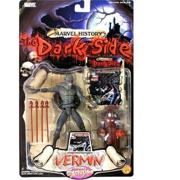 Marvel History The Dark Side &Gt Vermin Action Figure By Spiderman