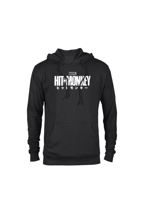 Hit Monkey Logo - Pullover Hoodie for Adults – Customized-Black
