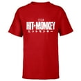 thumbnail image 1 of Marvel Hit Monkey Logo - Short Sleeve T-Shirt for Kids – Customized-Red, 1 of 5