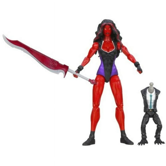 Marvel Hit Monkey Series Red She Hulk Action Figure