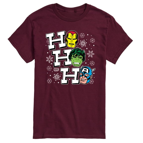Marvel - Ho Ho Ho Avengers  - Men's Short Sleeve Graphic T-Shirt