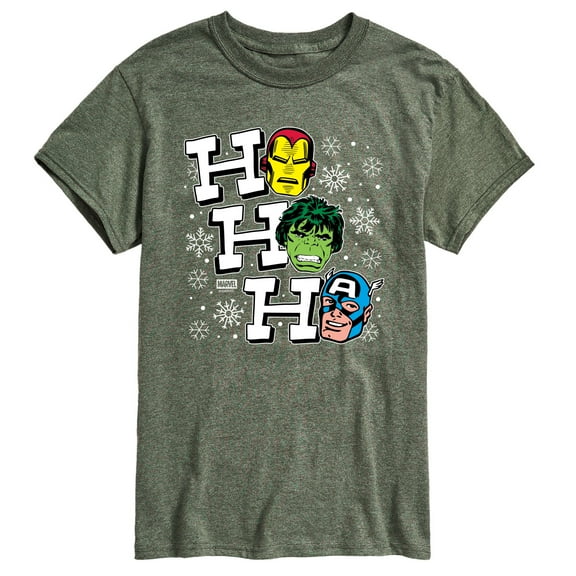 Marvel - Ho Ho Ho Avengers  - Men's Short Sleeve Graphic T-Shirt