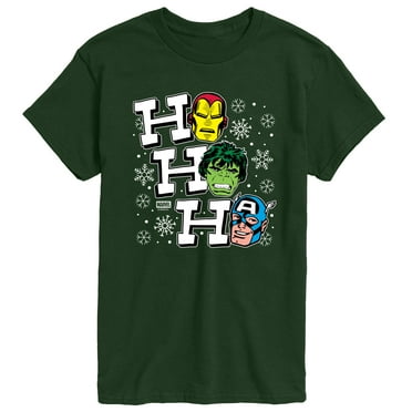 Marvel - Ho Ho Ho Avengers  - Men's Short Sleeve Graphic T-Shirt