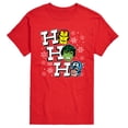 thumbnail image 1 of Marvel - Ho Ho Ho Avengers  - Men's Short Sleeve Graphic T-Shirt, 1 of 4