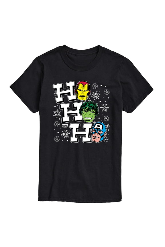 - Ho Ho Ho Avengers - Men's Short Sleeve Graphic T-Shirt