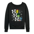 thumbnail image 1 of Marvel - Ho Ho Ho Avengers  - Women's French Terry Long Sleeve Pullover, 1 of 4