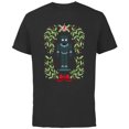thumbnail image 1 of Marvel Holiday Christmas Avengers Black Panther Nutcracker - Short Sleeve Cotton T-Shirt for Adults - Customized-Black, 1 of 5