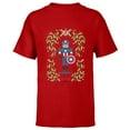 thumbnail image 1 of Marvel Holiday Christmas Avengers Captain America Nutcracker - Short Sleeve T-Shirt for Kids - Customized-Red, 1 of 5