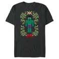 thumbnail image 1 of Marvel Holiday Christmas Avengers Holly Hulk Nutcracker - Short Sleeve Blended T-Shirt for Adults - Customized-Dark Heather, 1 of 5