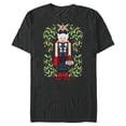 thumbnail image 1 of Marvel Holiday Christmas Avengers Holly Thor Nutcracker - Short Sleeve Blended T-Shirt for Adults - Customized-Dark Heather, 1 of 5