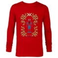 thumbnail image 1 of Marvel Holiday Christmas Avengers Spider-Man Nutcracker - Long Sleeve T-Shirt for Men - Customized-New Red, 1 of 5