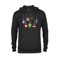 thumbnail image 1 of Marvel Holiday Christmas Avengers Team Festive Ornaments - Pullover Hoodie for Adults - Customized-Black, 1 of 5