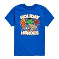 thumbnail image 1 of Marvel - Holiday Heroes - Youth Short Sleeve Graphic T-Shirt, 1 of 4