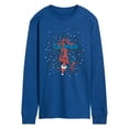 thumbnail image 1 of Marvel - Holiday Lights Spider Man - Men's Long Sleeve Graphic T-Shirt, 1 of 4