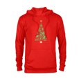 thumbnail image 1 of Marvel Holiday Super Heroes Christmas Tree - Pullover Hoodie for Adults - Customized-Red, 1 of 5