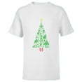 thumbnail image 1 of Marvel Holiday Super Heroes Christmas Tree - Short Sleeve T-Shirt for Kids - Customized-White, 1 of 5