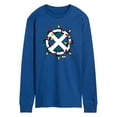 thumbnail image 1 of Marvel - Holiday Xmen Logo - Men's Long Sleeve Graphic T-Shirt, 1 of 4