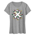 thumbnail image 1 of Marvel - Holiday Xmen Logo - Women's Short Sleeve Graphic T-Shirt, 1 of 4